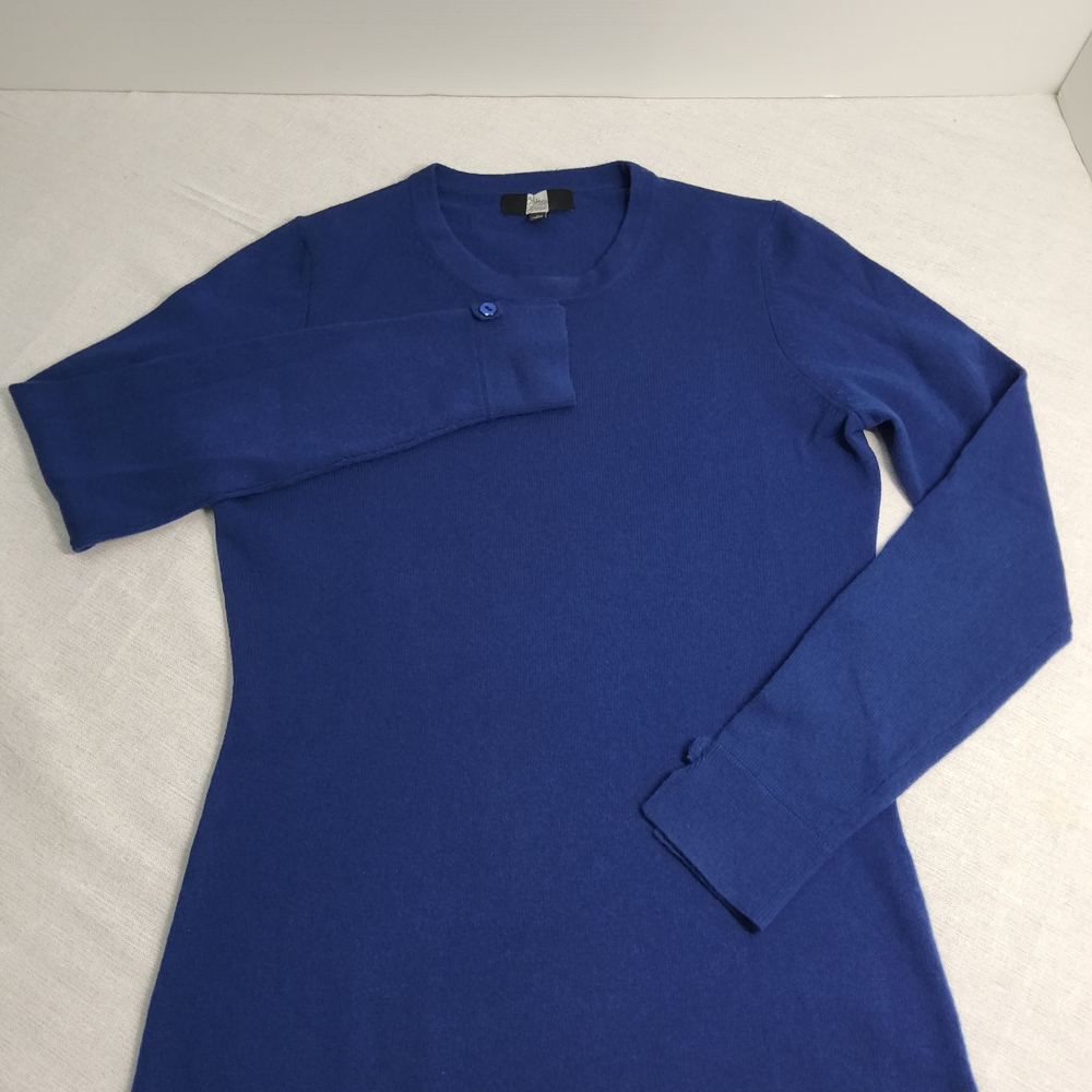 Saks Fifth Avenue Women's Vibrant Blue Crew Neck Sweater